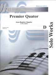 サクソフォーン四重奏曲（ジャン＝パティスト・サンジュレー）  (サックス四重奏)【Premier Quator】