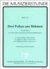 ボヘミア地方の三つのポルカ　(木管三重奏)【Drei Polkas aus Bohmen】