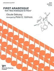 アラベスク・第１番　(木管五重奏)【First Arabesque (From Deux Arabesques)】