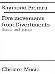 5つの楽章「ディヴェルティメント」より（レイモンド・プレムル）　(金管十重奏)【Five Movements from Divertimento】