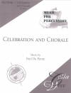 セレブレーションとコラール（ニール・デ＝ポンテ） (打楽器六重奏)【Celebration and Chorale】