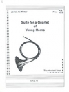 若いホルン奏者のための組曲　(ホルン四重奏)【Suite for a Quartet of Young Horns】