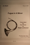 フーガ・イ短調　(ホルン四重奏)【Fugue in a minor】
