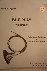 フェア・プレイ・Vol.2　(ホルン四重奏)【Fair Play, Volume 2】
