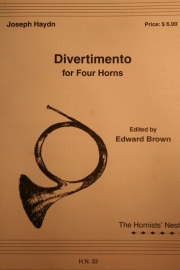 ディヴェルティメント　(ホルン四重奏)【Divertimento】
