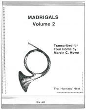 マドリガル・Vol.2　(ホルン四重奏)【Madrigals Volume 2】