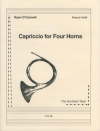 4本のホルンの為のカプリッチョ　(ホルン四重奏)【Capriccio for Four Horns】