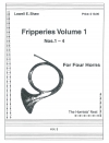 フリッパリーズ・Vol.1 (Nos. 1-4)　(ホルン四重奏)【Fripperies Volume 1 (Nos. 1-4)】