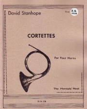 コルベッツ(デビッド・スタンホープ)(ホルン四重奏)【Cortettes】