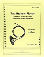 2つのブラームスの小品　(ホルン五重奏)【Two Brahms Pieces】