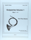 クリッパリーズ・Vol.1 (Nos. 1-4)　(ホルン五重奏)【Quipperies Volume 1 (Nos. 1-4)】