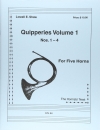 クイッパリーズ・Vol.1 (Nos. 1-4)（ローウェル・ショー）(ホルン五重奏)【Quipperies Volume 1 (Nos. 1-4)】