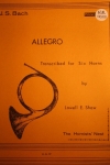 アレグロ　(ホルン六重奏)【Allegro】