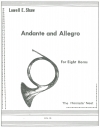 アンダンテとアレグロ  (ローウェル・ショー)　(ホルン八重奏)【Andante and Allegro】