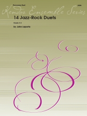 ジャズ・ロック・デュエット14曲集 (ジョン・ラポルタ)  (マレットニ重奏)【14 Jazz-Rock Duets】