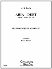 Aria - Duet from Cantata No. 78（ユーフォニアム二重奏+ピアノ)【Aria - Duet from Cantata No. 78】