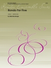 5人の為のロンド　 (打楽器五重奏)【Rondo For Five】
