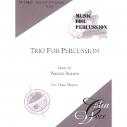 打楽器三重奏曲　 (打楽器三重奏)【Trio For Percussion】