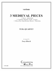 3 Medieval Pieces（ユーフォニアム＆テューバ四重奏)【3 Medieval Pieces】