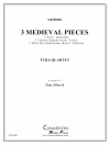 3 Medieval Pieces（ユーフォニアム＆テューバ四重奏)【3 Medieval Pieces】