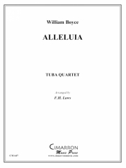 アレルヤ（ユーフォニアム＆テューバ四重奏)【Alleluia】