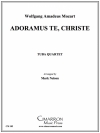 キリストよ、あなたを崇めます（ユーフォニアム＆テューバ四重奏)【Adoramus te, Christe】