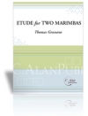 2台のマリンバの為のエチュード   (打楽器ニ重奏)【Etude for Two Marimbas】