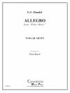 アレグロ「水上の音楽」より（ユーフォニアム＆テューバ四重奏)【Allegro from Water Music】