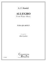 アレグロ・マエストーソ「水上の音楽」より（ユーフォニアム＆テューバ四重奏)【Allegro Maestoso from Water Music】