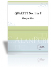 四重奏曲・No.1・ヘ長調  (マリンバ四重奏)【Quartet No. 1 in F】