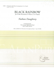 ブラック・レインボー（ネイサン・ドートリー） (打楽器六重奏+ピアノ)【Black Rainbow】