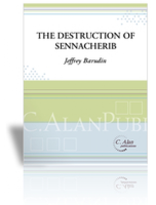セナケリブの破壊 打楽器七重奏 The Destruction Of Sennacherib 吹奏楽の楽譜販売はミュージックエイト