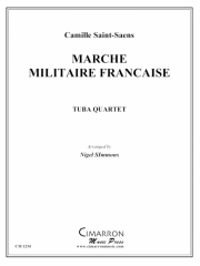 フランス軍隊行進曲（ユーフォニアム＆テューバ四重奏)【March Militaire Francaise】
