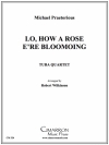 エサイの根より（ユーフォニアム＆テューバ四重奏)【Lo, How a Rose E'er Blooming】