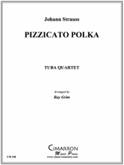 ピチカート・ポルカ（ユーフォニアム＆テューバ四重奏)【Pizzicato Polka】