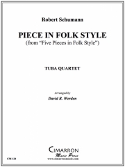Piece in Folk Style（ユーフォニアム＆テューバ四重奏)【Piece in Folk Style】