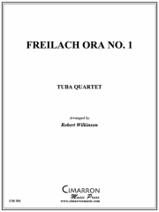 Freilach Ora No. 1（ユーフォニアム＆テューバ四重奏)【Freilach Ora No. 1】