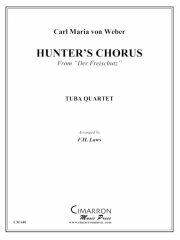 狩人の合唱（「魔弾の射手」より）（ユーフォニアム＆テューバ四重奏)【Hunter's Chorus from Der Freischutz】