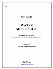 組曲『水上の音楽』　(金管四重奏)【Water Music Suite】