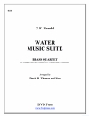組曲『水上の音楽』　(金管四重奏)【Water Music Suite】