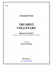 トランペット・ヴォランタリー　(金管四重奏)【Trumpet Voluntary】