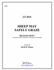 羊は静かに草をはみ（金管四重奏）【Sheep May Safely Graze】