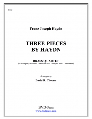 3つの小品（金管四重奏）【Three Pieces by Haydn】