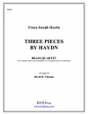 3つの小品（金管四重奏）【Three Pieces by Haydn】