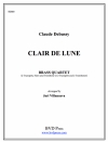 月の光（金管四重奏）【Clair de Lune】