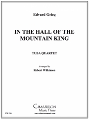 山の魔王の宮殿にて（ユーフォニアム＆テューバ四重奏)【Hall of the Mountain King】