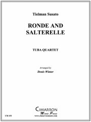 ラウンドとサルタレロ（ユーフォニアム＆テューバ四重奏)【Ronde and Salterelle】