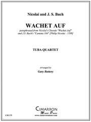 目覚めよ（ユーフォニアム＆テューバ四重奏)【Wachet Auf】