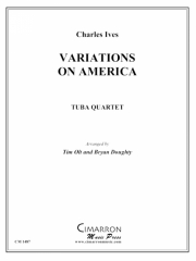 アメリカ変奏曲（ユーフォニアム＆テューバ四重奏)【Variations on America】