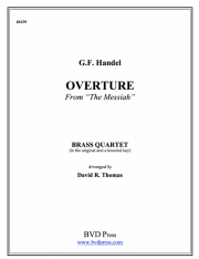 メサイア序曲（金管四重奏）【Overture from Messiah】